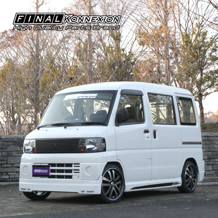 K-01】 FRP製 サイドステップ MITSUBISHI U61W/U62W タウンボックス