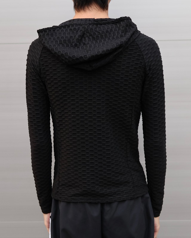 3D design zip hoodie