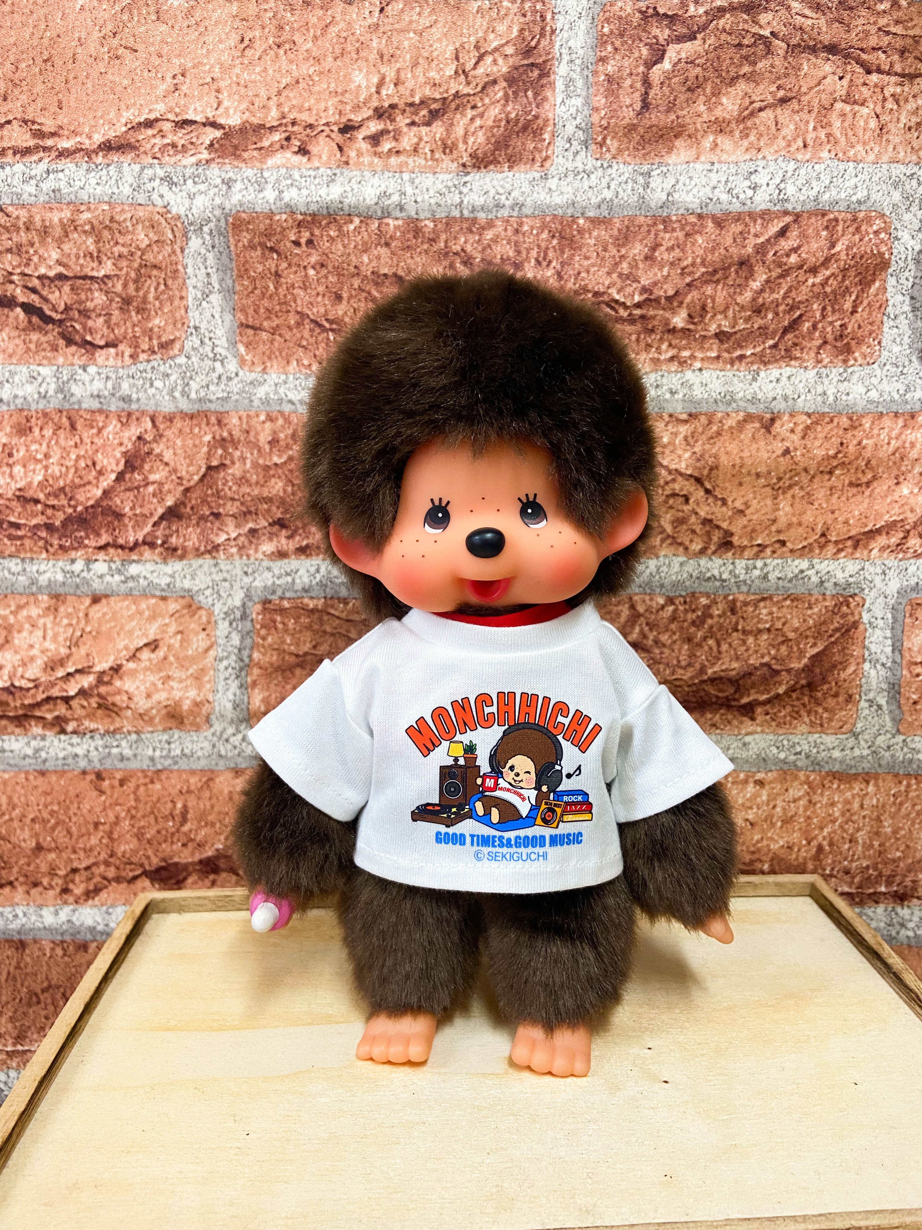 モンチッチ おそろいTシャツ MUSIC ホワイト | burlyオフィシャル通販