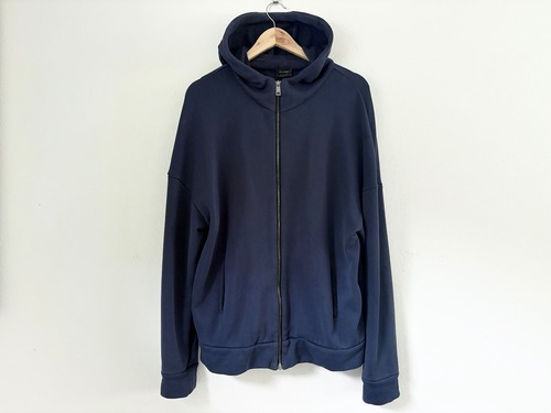 2016AW JIL SANDER Cotton full zip hoodie NAVY MADE IN ITALY