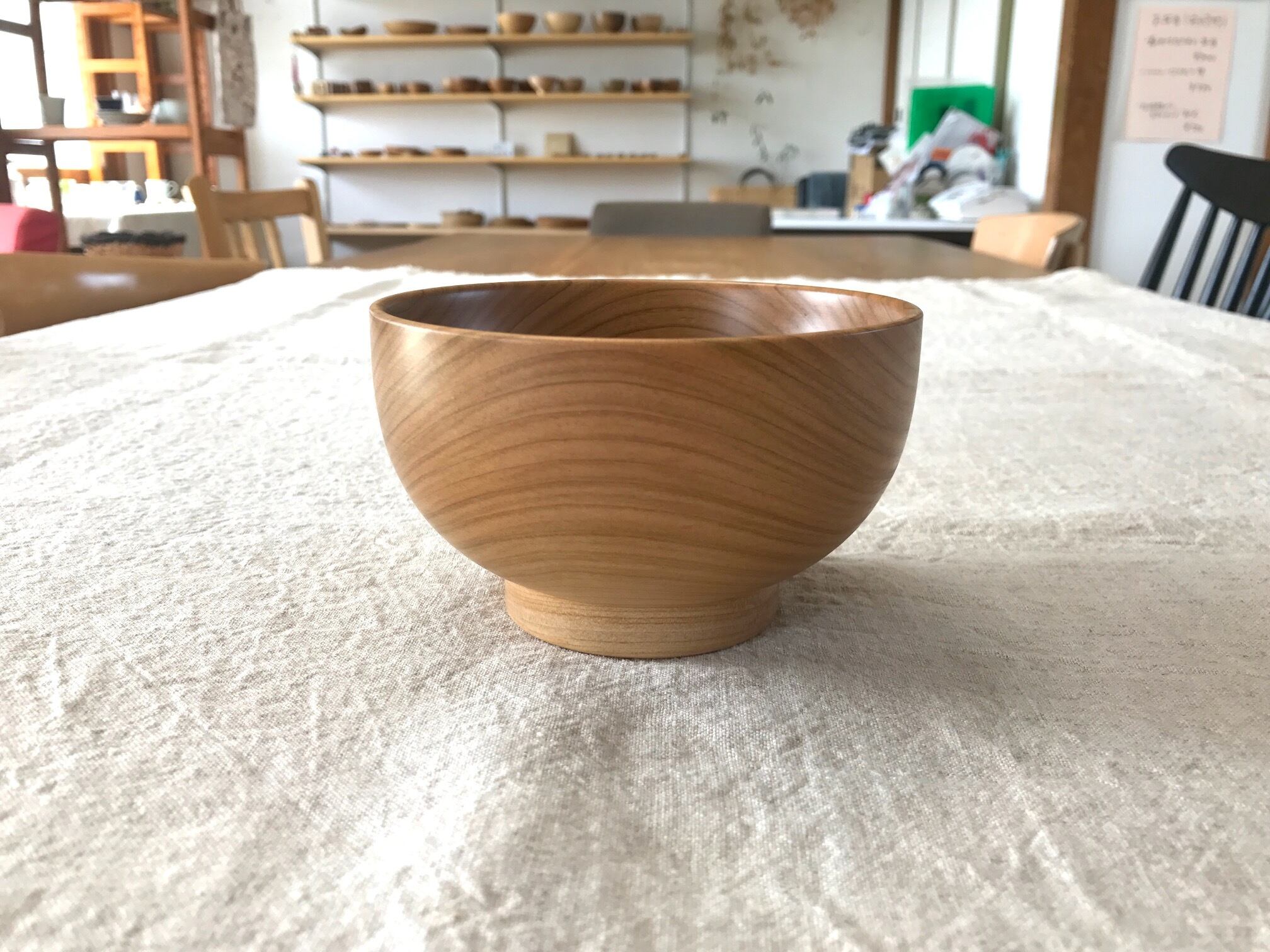 お椀 直径 13cm | 工房 十勝の木のうつわ web shop