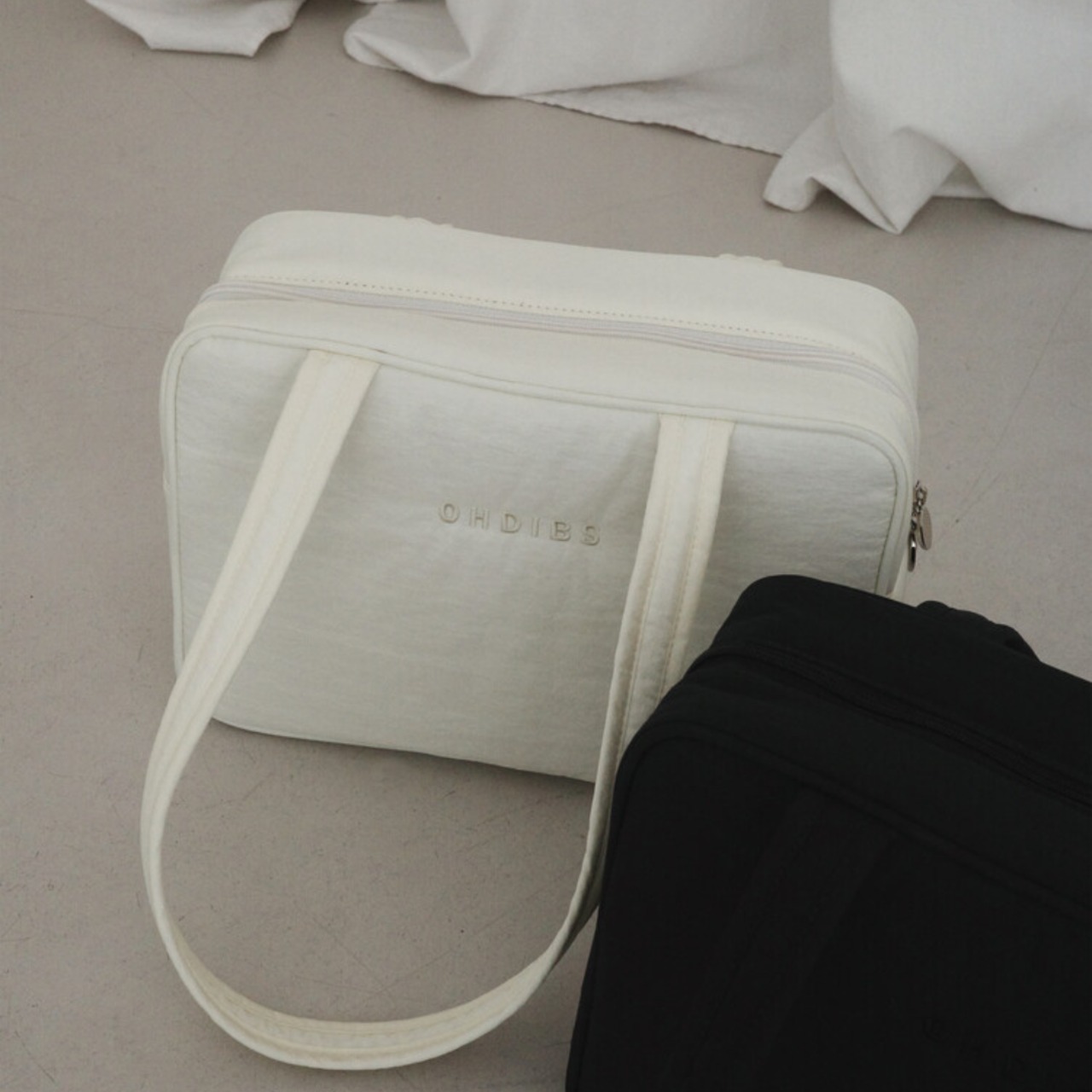 【予約】[ OHDIBS ] Cube Bag （保冷バッグ）｜Vanilla - 1