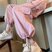 【送料無料】 ピンクのオーバーオールの女性、アメリカの秋の甘くてクールなドーパミン爆発ストリートスーツ、ジャズダンスカジュアルワイドレッグアルトパンツ 大人ガーリー スウィート キュート オータム 秋物 シャツ rg1224b35580234399