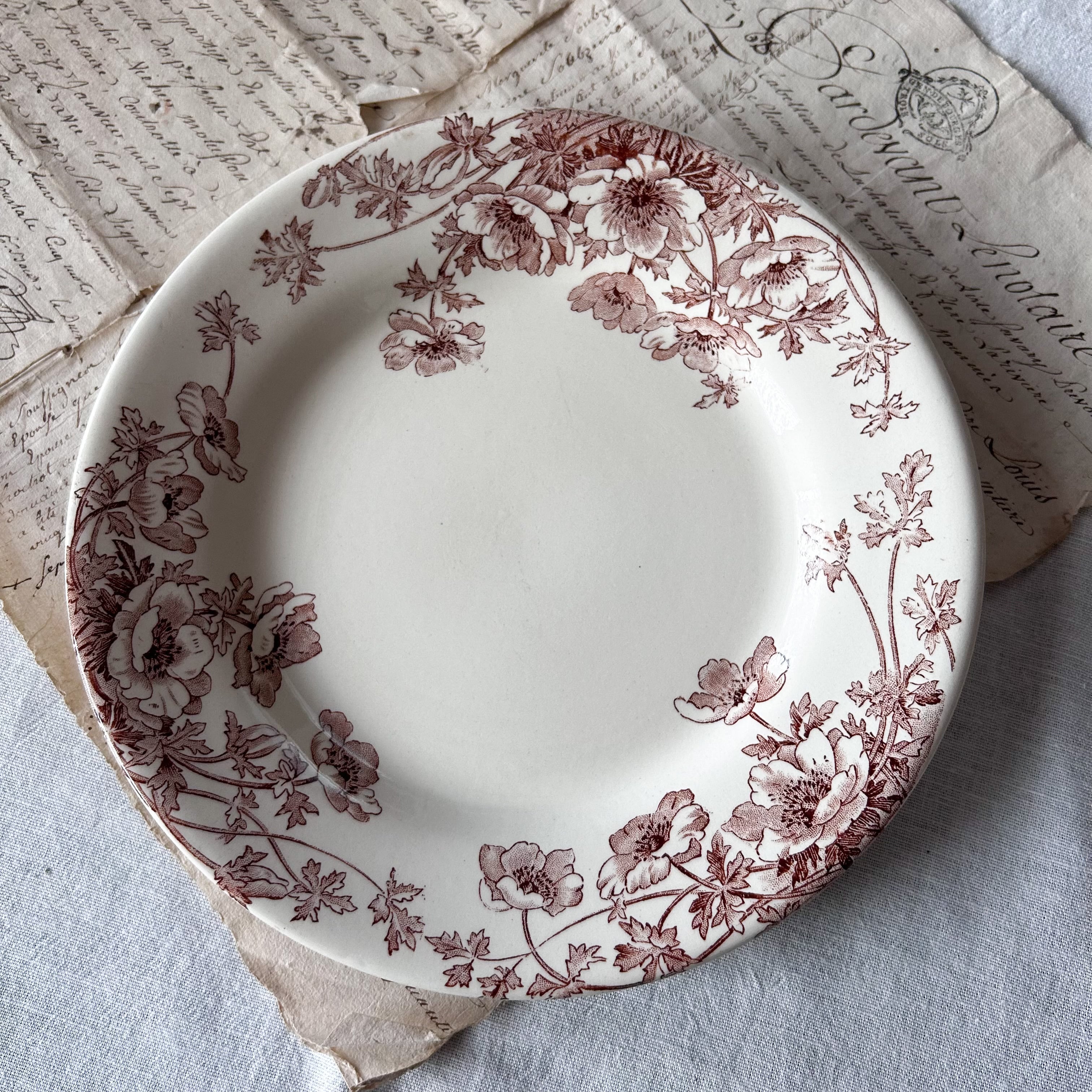 フランス アンティーク キュノワール 『Cul Noir』 大きな深皿 ボウル