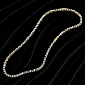 SOLEANCE Tennis Necklace 5mm 22inch / Zircon / 316L