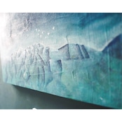 「山陵に問う」— 原画 by matsuko