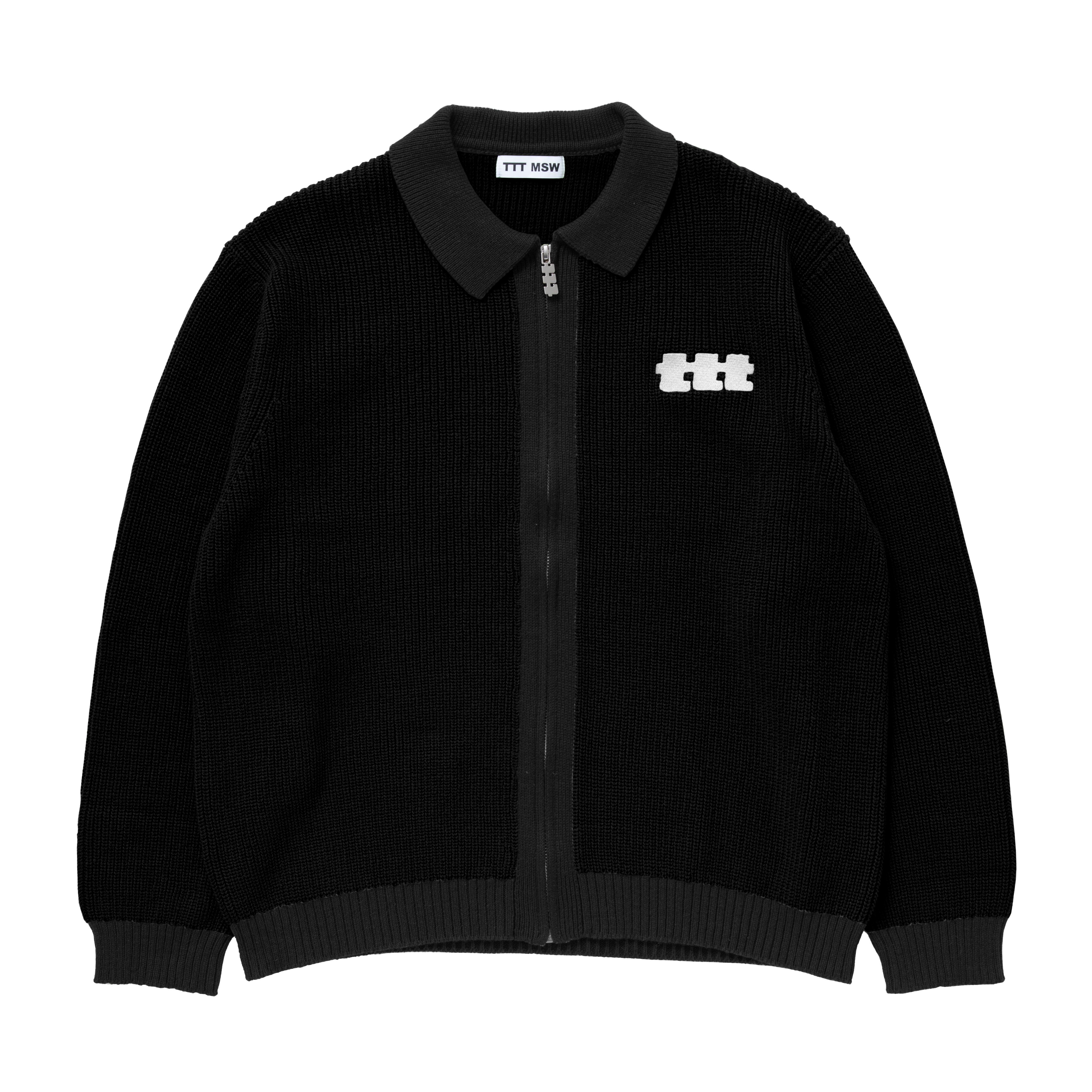 TTT MSW23AW New standard zip up cardigan