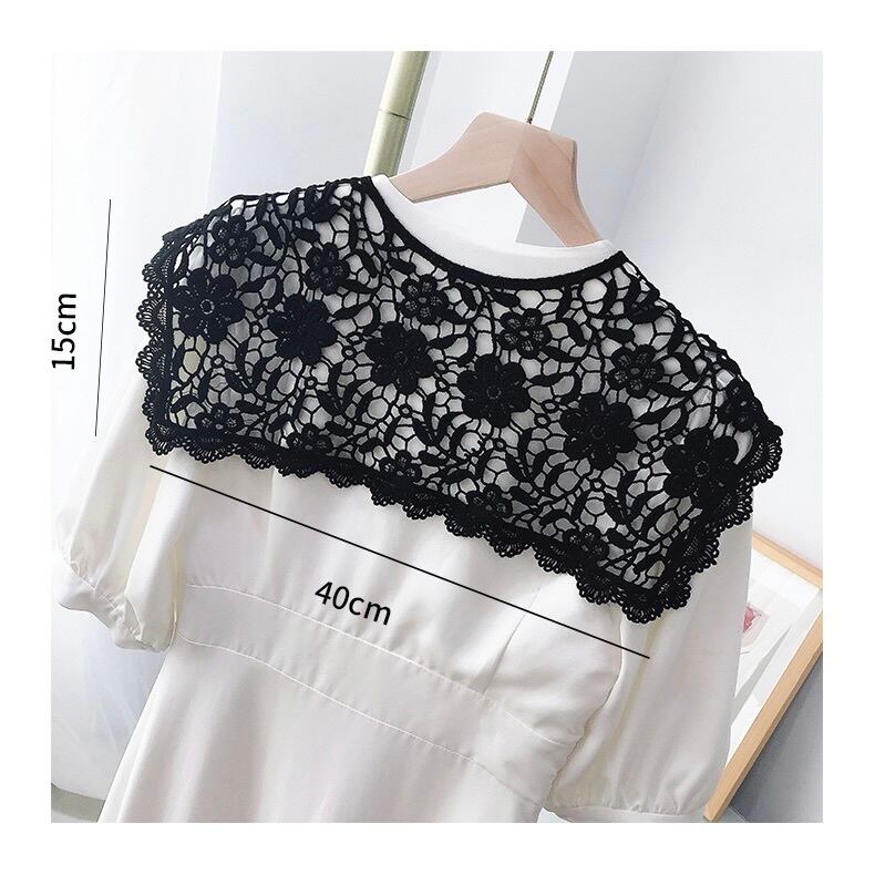 お花のビックカラー つけ襟 12-125 | Raglana