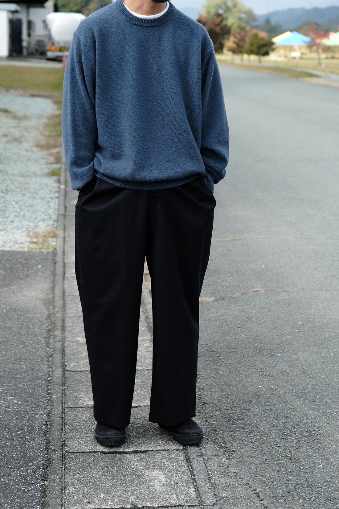 25AW BATONER BLUEFACE ROLLNECK サイズ2