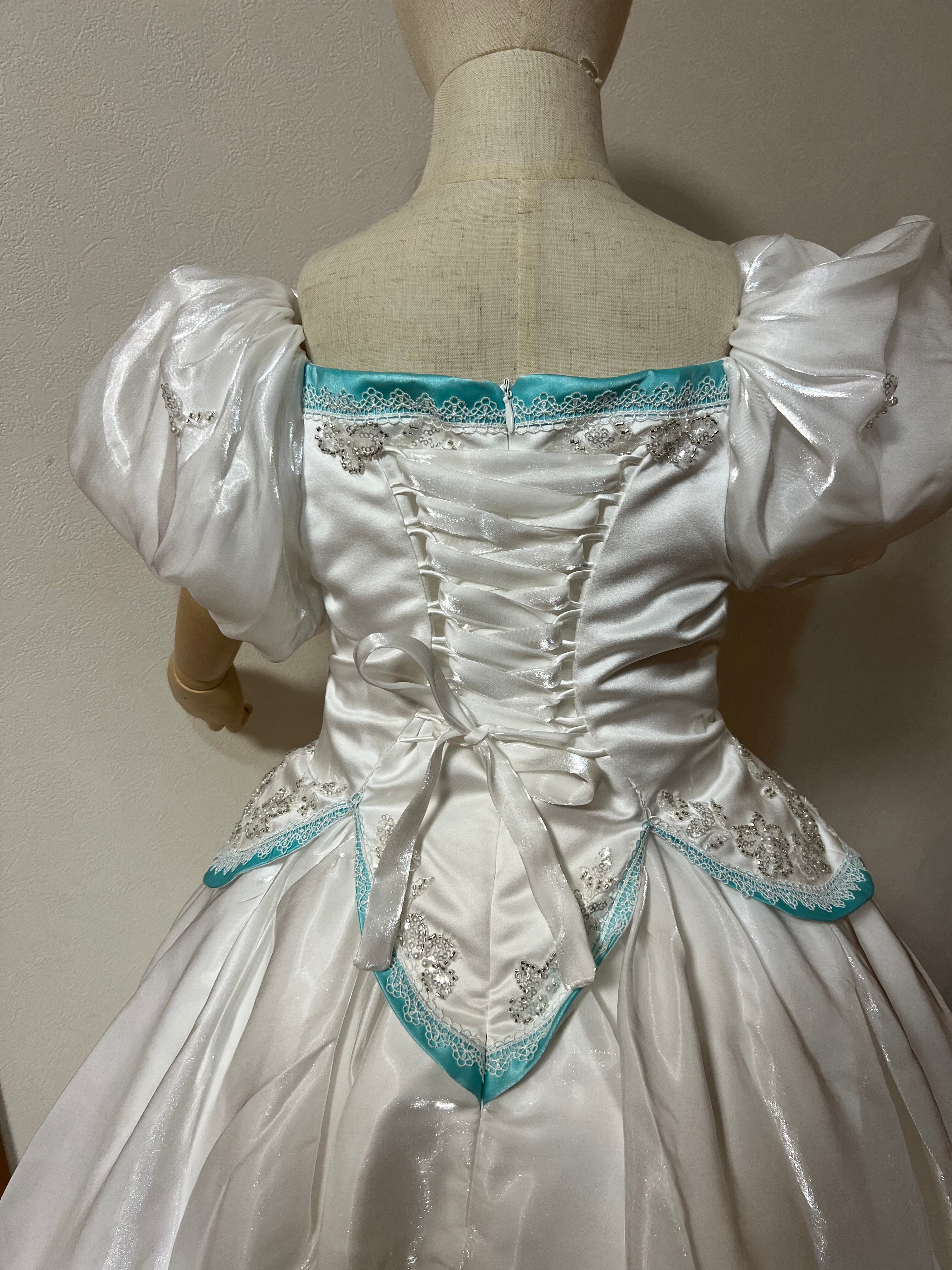 ディズニー アリエル ウェディングドレス キッズ服 ドレス