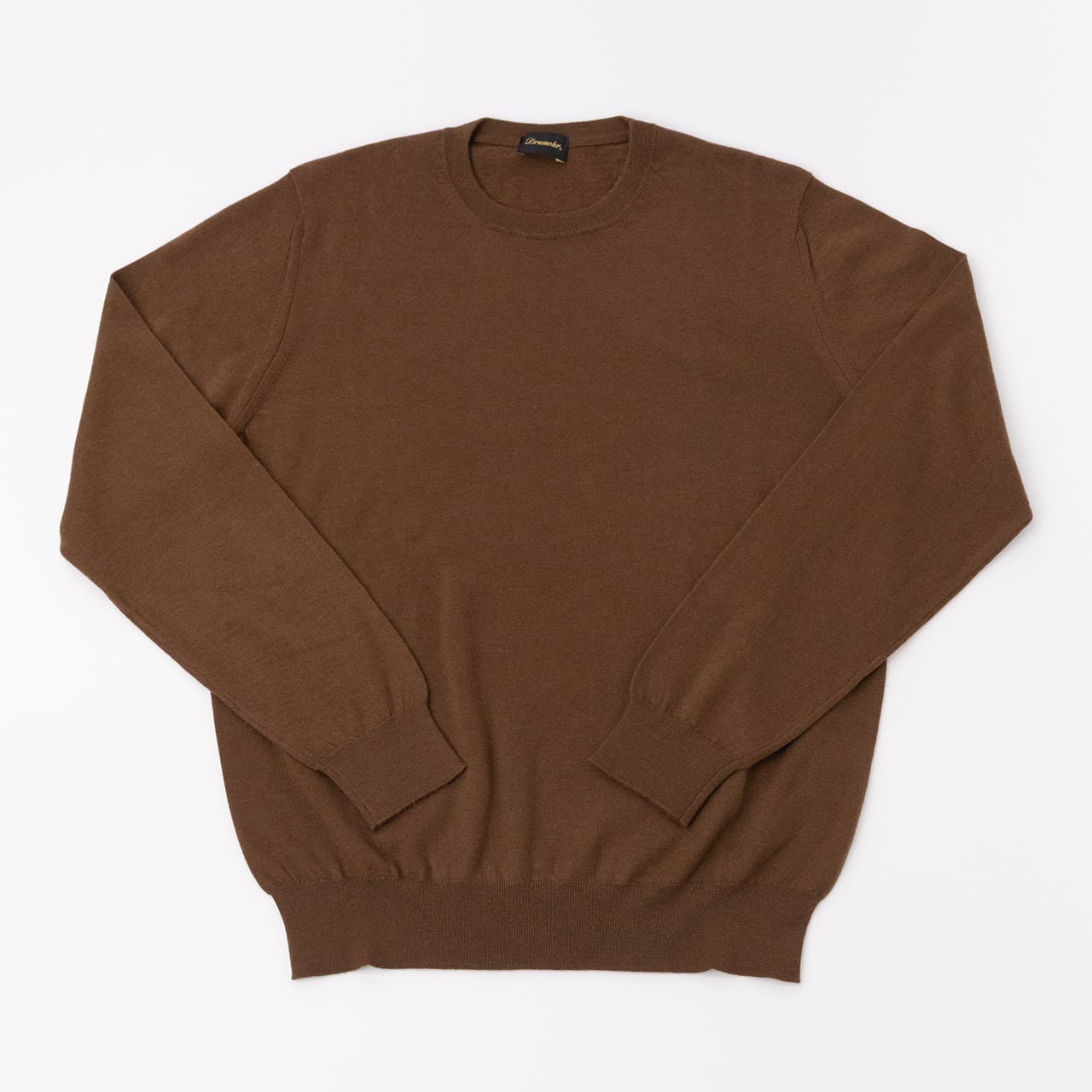 DRUMOHR【D0TK103-547】ドルモア カシミヤ 30GG クルーネックニット