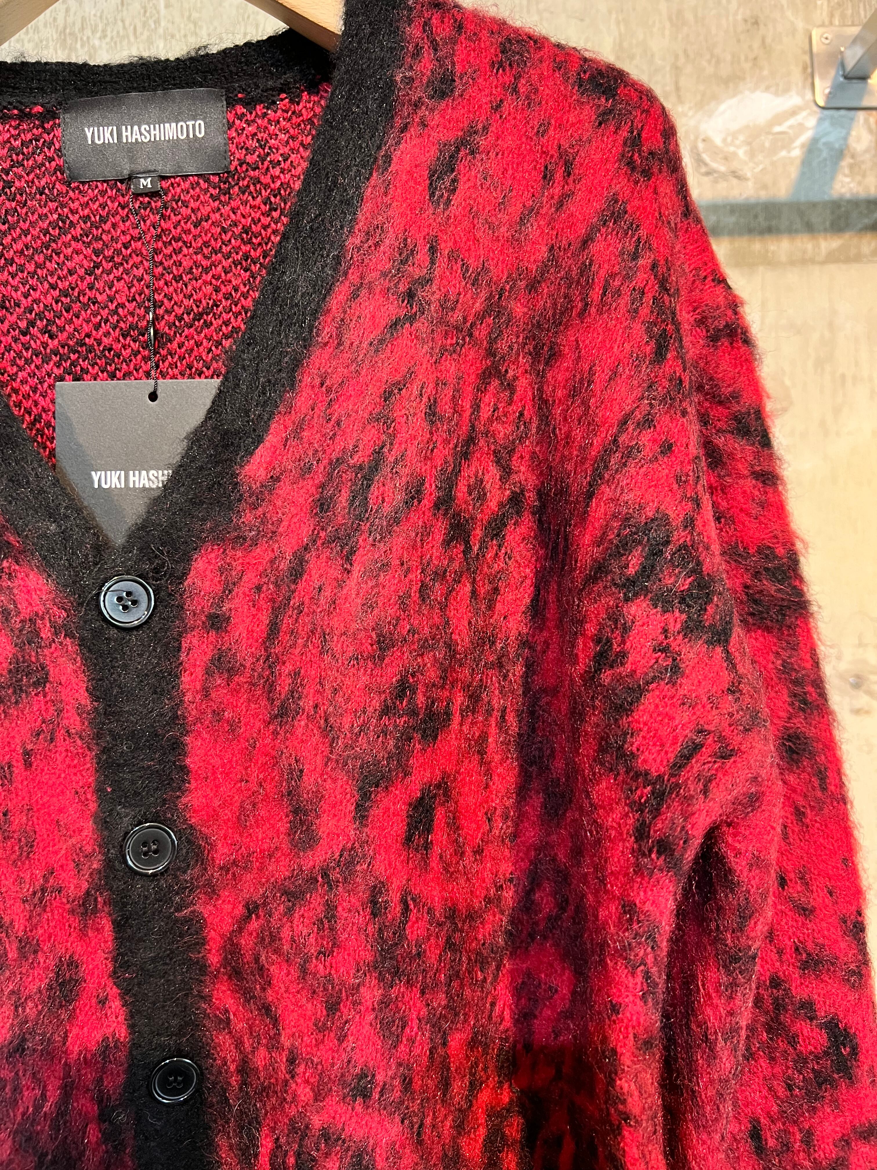 YUKI HASHIMOTO(ユーキハシモト)/PYTHON PATTERN MOHAIR CARDIGAN / 232-01-0501 |  ajito online shop(福岡市のセレクトショップajito) powered by BASE