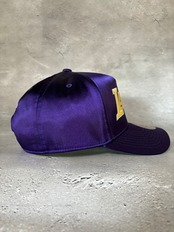 Michell＆Ness/ミッチェル＆ネス NBA レイカーズ  ZIG ZAG SATIN PRO SNAPBACK LOS ANGELES LAKERS スナップバック キャップ