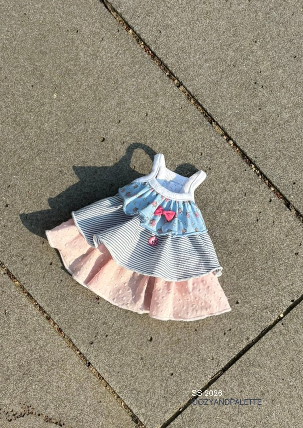 S.M/即納【COZY N】Sunny Summer Dress – Flower Mood