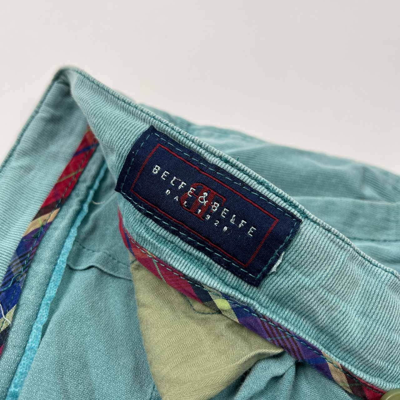 イタリア製 BELFE&BELFE ベルフェ&ベルフェ ピケ ショーツ ハーフパンツ ショートパンツ /ビンテージ