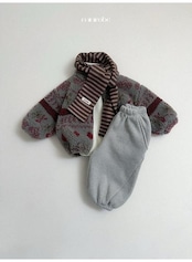 〖取寄〗韓国子供服 / 26winter / minirobe / エディボアジップアップ / キッズ *S~XL*