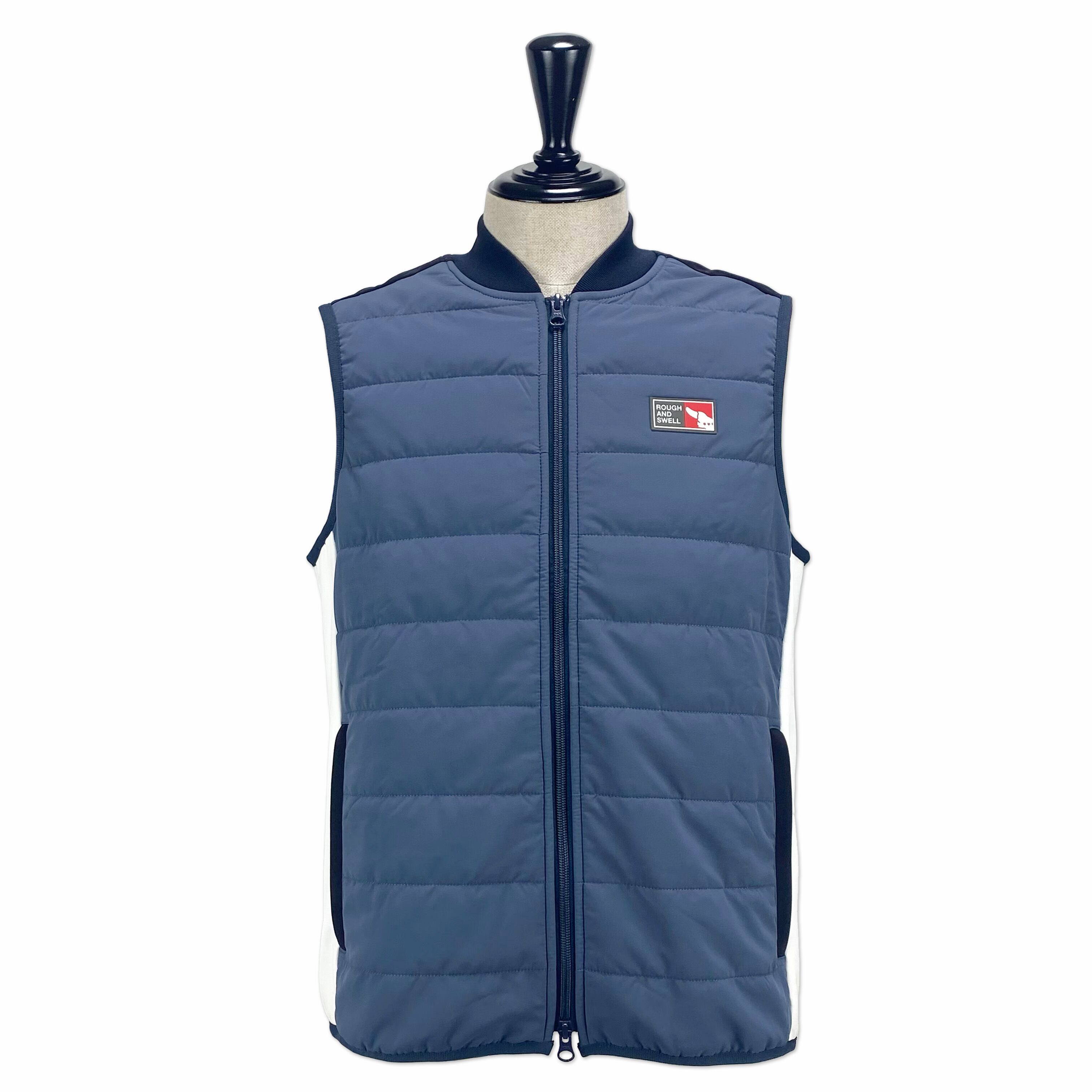 rough & swell】《MEN'S》WHISTLER VEST (BLUE GRAY) | Sandy GOLF