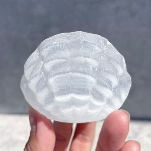 セレナイト シェル型ボウル03♢Selenite Shell Bowl♢天然石・鉱物・パワーストーン