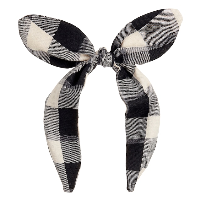 OVERSIZE CHECK COCO BOW ALICE_802002 75