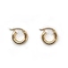 【14K-2-2】14K gold mini hoop earring