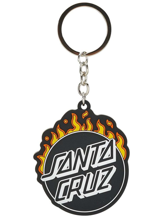 Santa Cruz / Minimal Burnt Opus Keychain