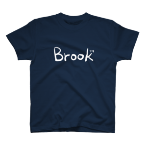 Navy)Brook HandLogo S/S Tee