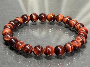 No.2559-9 レッドタイガーアイブレスレット
