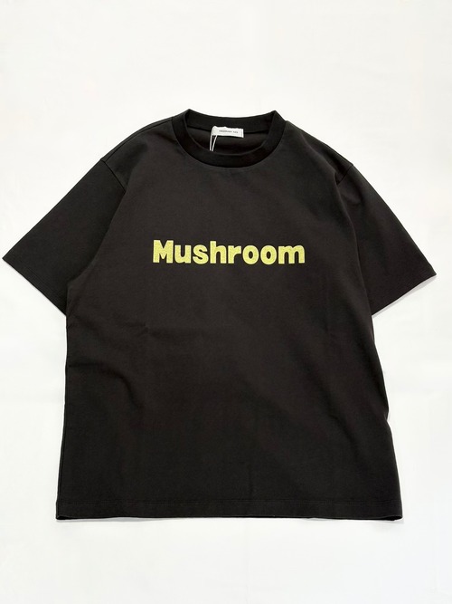 Ordinary fits・PRINT-TEE / MUSHROOM・BLK　CS025