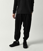 DEPROID Jogger design balloon silhouette slacks (BLK) DP-268
