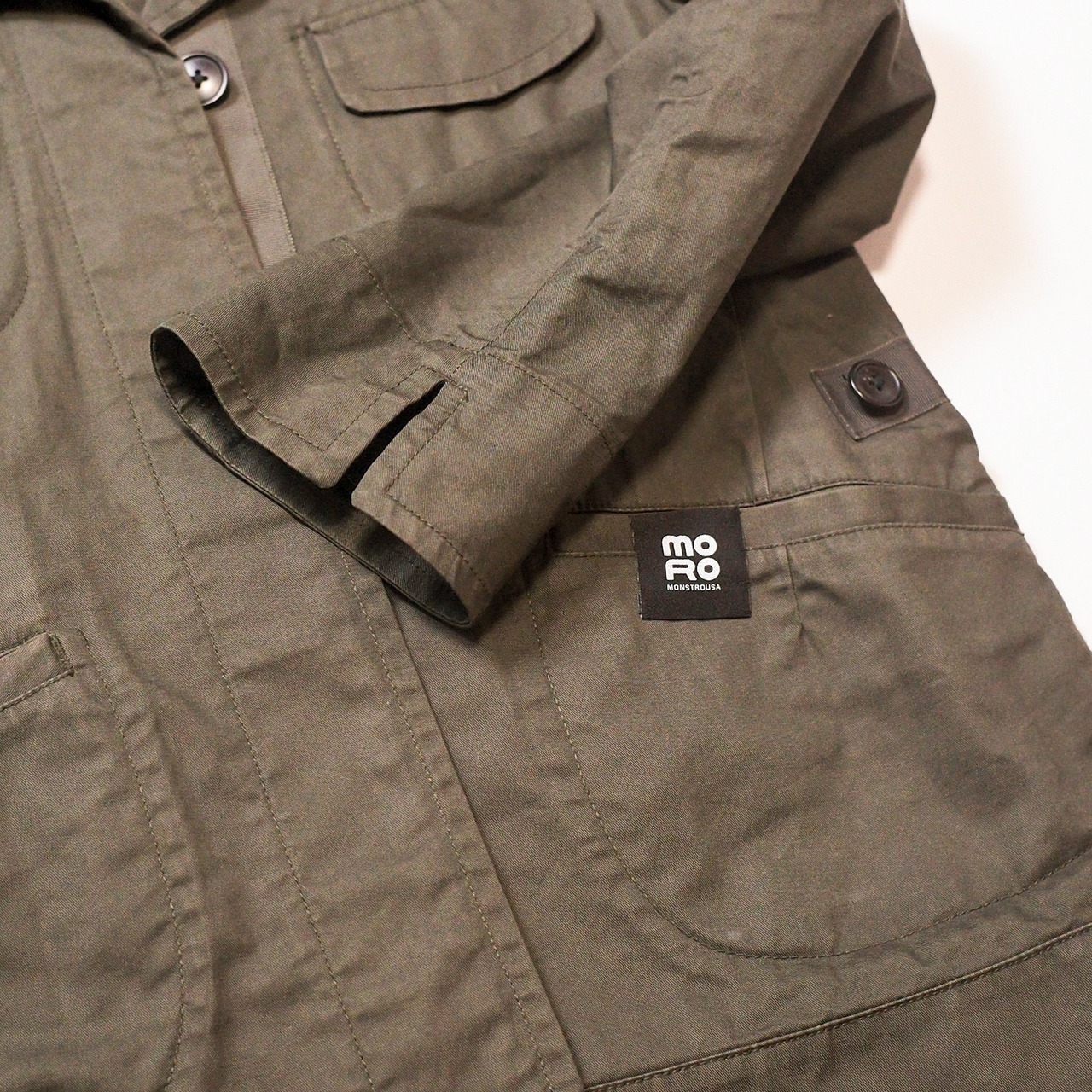 【一点物】KAIJU SHISHU Khaki JKT feat.足立真人