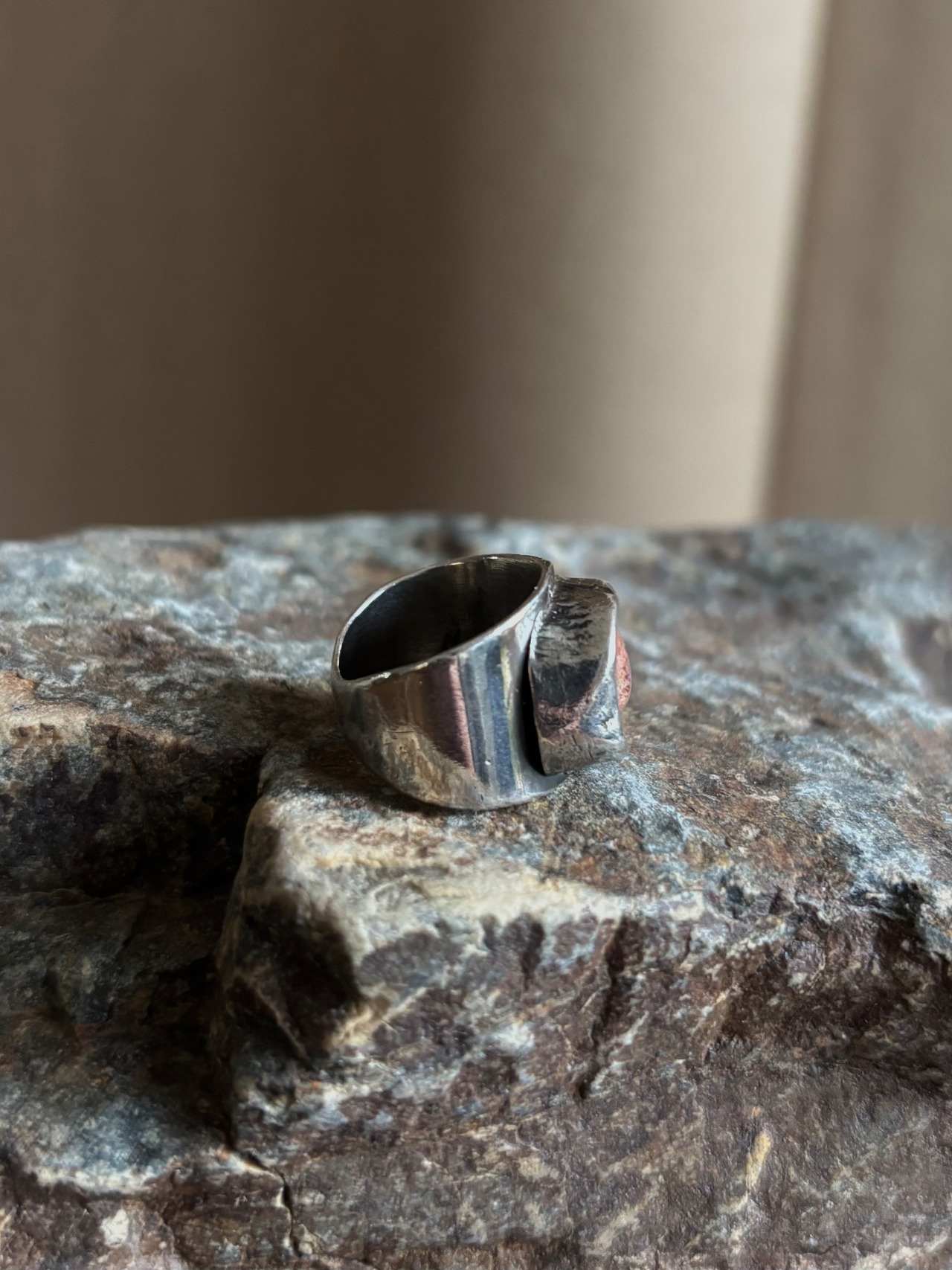 Silver ring streta-2-1