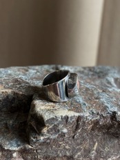 Silver ring streta-2-1