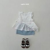 【取寄/韓国直送】LALALAND 26/SM （Kids）ミルキーブラウス｜夏服｜韓国子供服