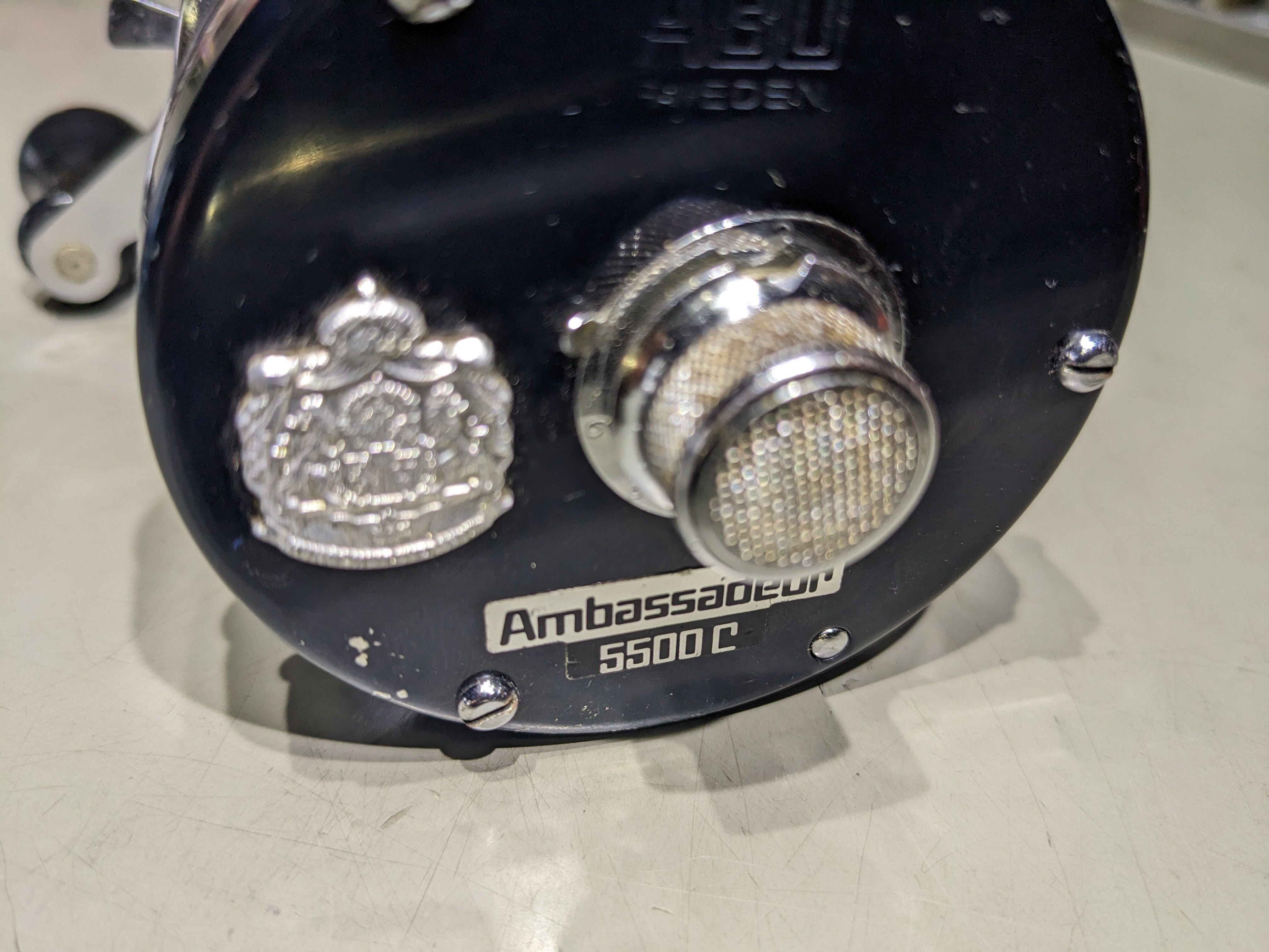 Abu 2500C ハイスピードギア マイクロキャストスプールセット 箱付き