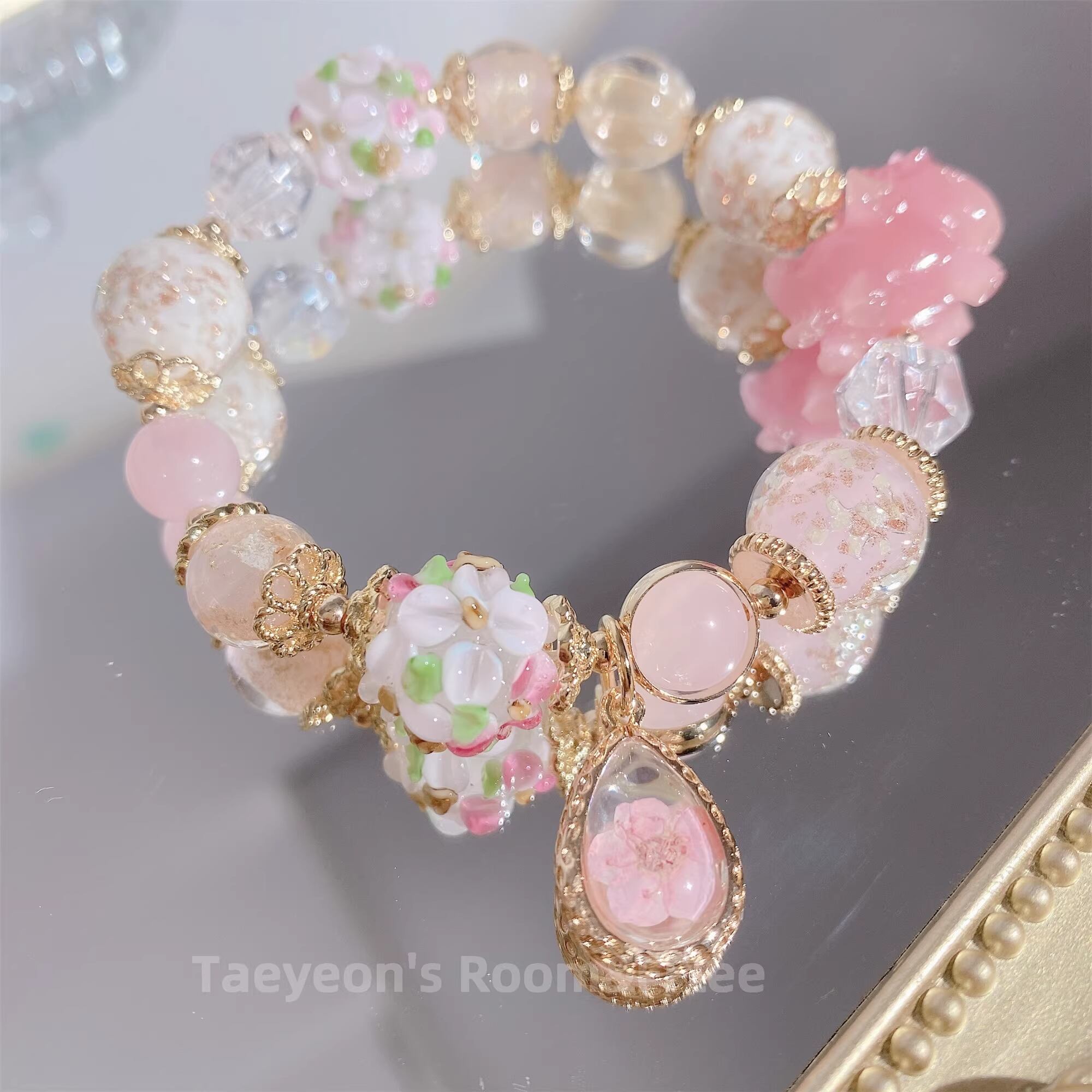 春恋の祈り - 花咲くブレスレット~❤︎B151