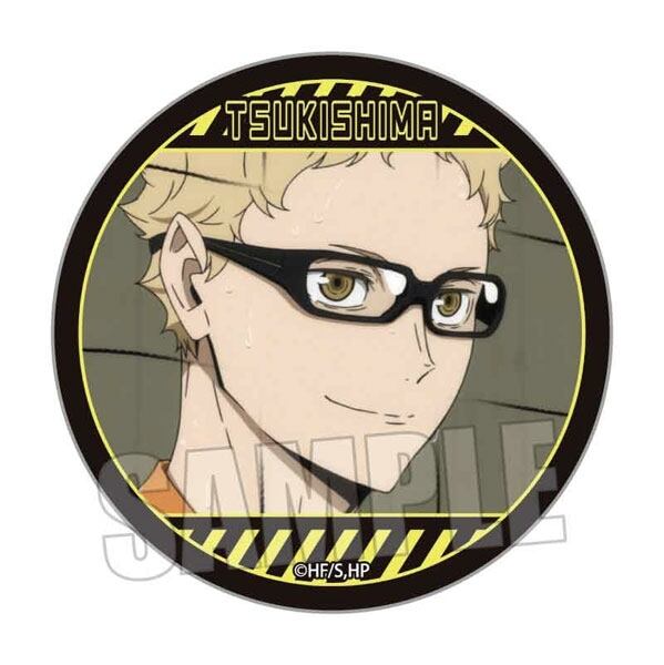 ハイキュー 東武動物公園 コラボ レジャー 缶バッジ ハイキュー!! TO THE TOP × 東武動物公園 - 描き下ろしイラスト