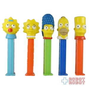 シンプソンズ PEZ ディスペンサー ５本セット