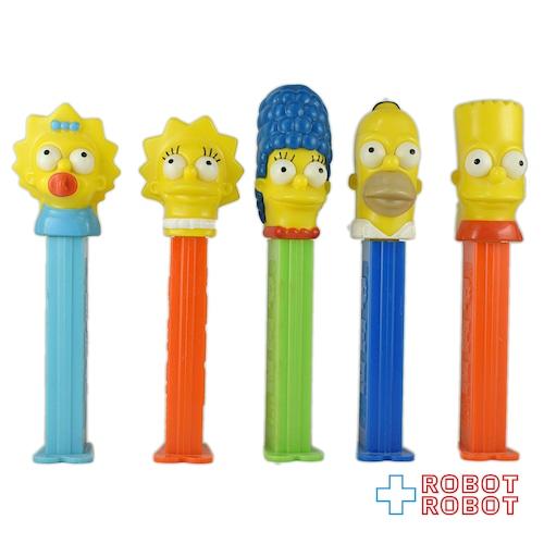 シンプソンズ PEZ ディスペンサー ５本セット