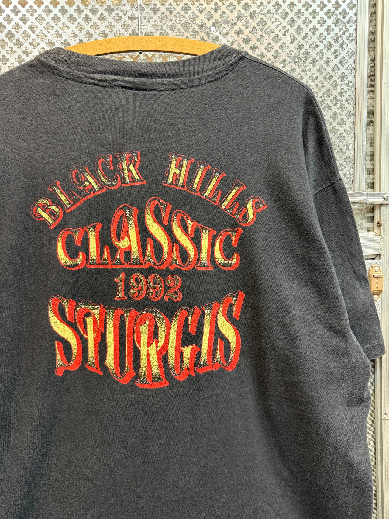 90s  Sturgis Motorcycle Rally / Hanes BEEFY-T made in usa・画像4