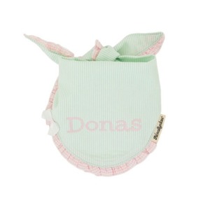 【予約】[ thesallyslaw ] Maybel Naming Bandana｜Mint stripe