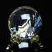 アイリスクォーツ 水晶 丸玉 虹入り 26mm スフィア 置物 水晶玉 一点物 141-7065