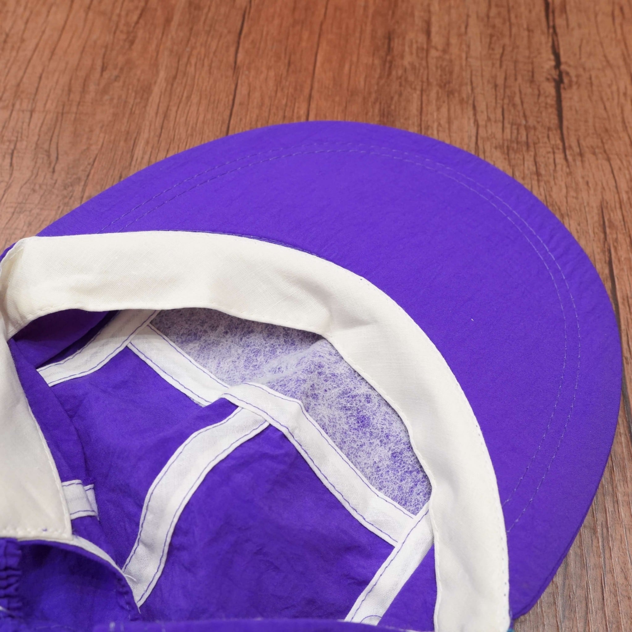 デッドストック ロングビル キャップ 無地 帽子 ジェット