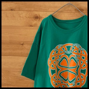 【USA古着】St. Patrick's Day ロゴ プリント Tシャツ 聖パトリックの祝日 カトリック アイルランド US古着 アメリカ古着