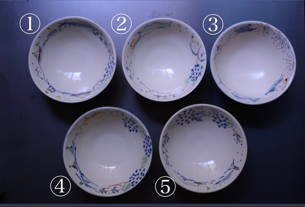 矢島操 イロエ絵がわり浅鉢 | 鎌倉倶楽部 茶寮