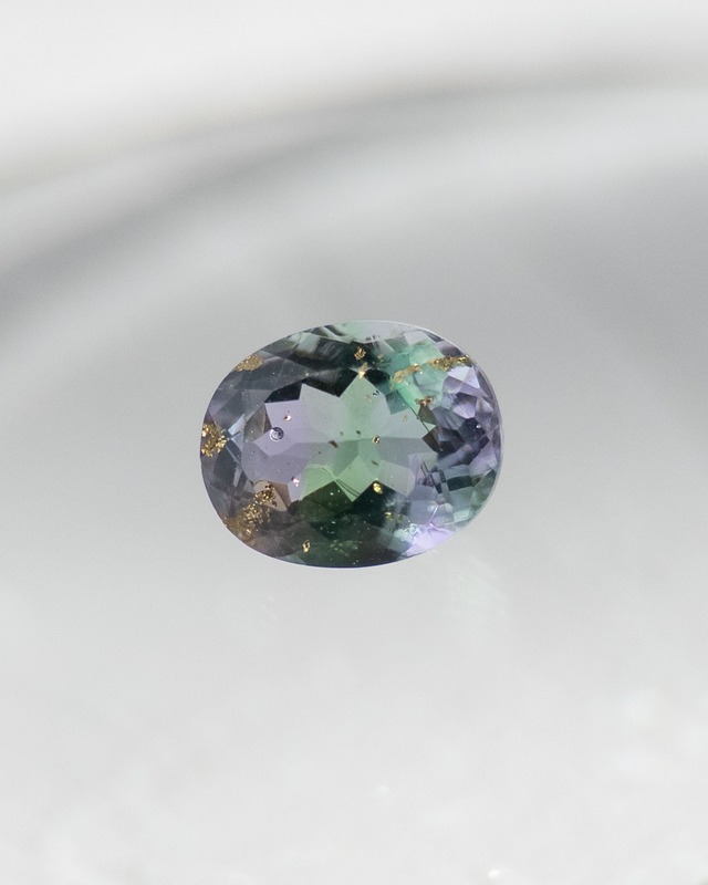 オーバル 10×8mm #283【硝子の宝石】箔入