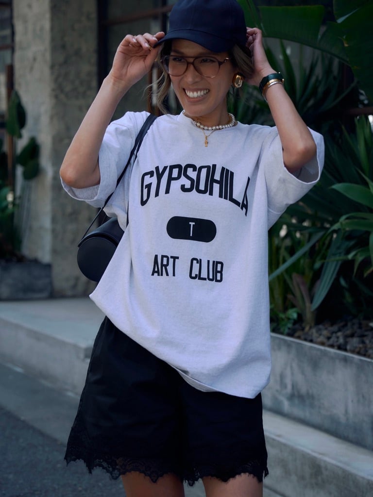 GPSK-526 College Logo Tee | gypsohila