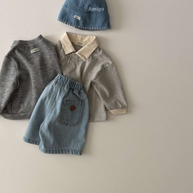 予約⌇amigo / Part 6 wide denim pants