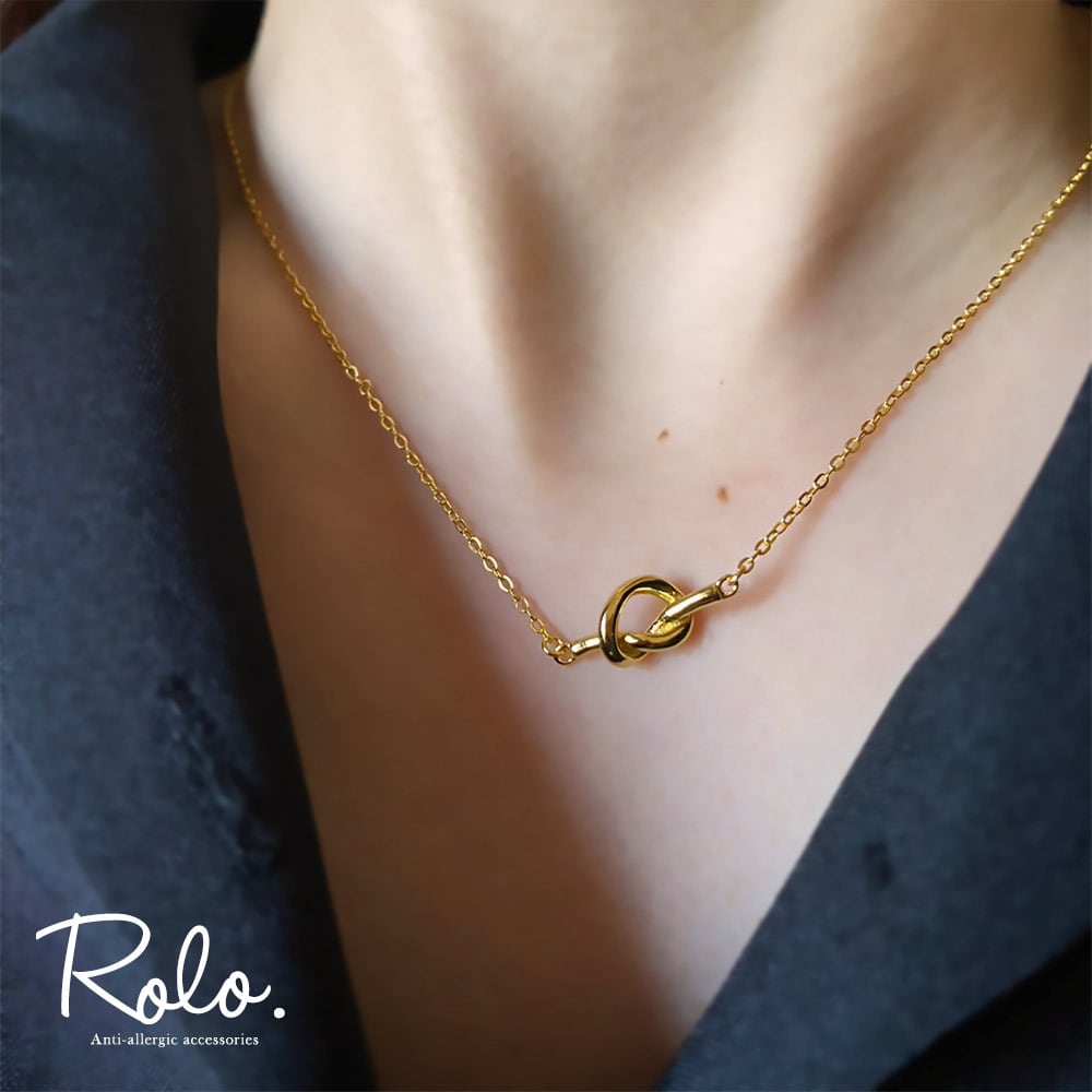 ノットネックレス シルバー925 | Roloshop BASE店
