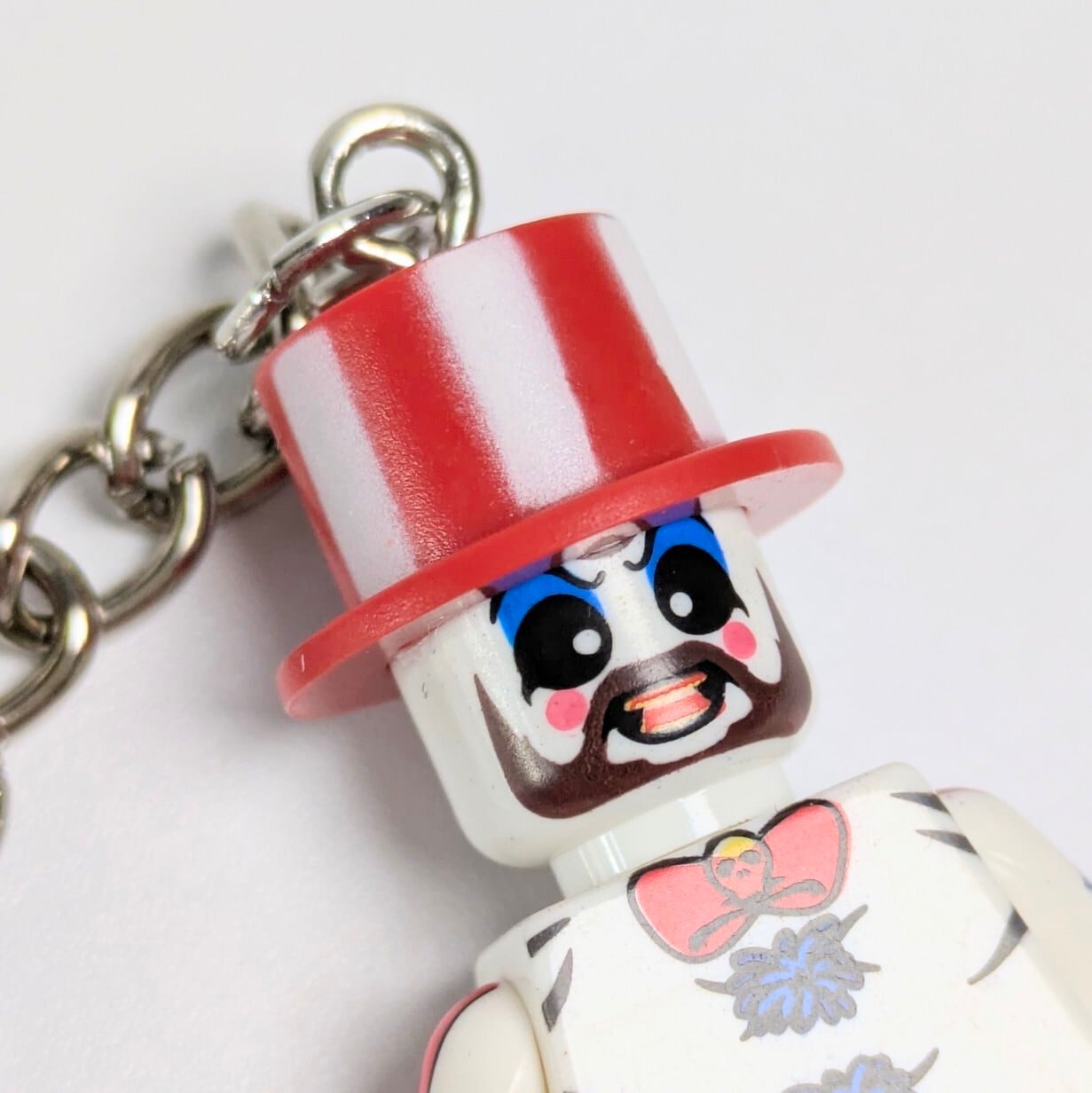 ♧☆ブロックフィギュアキーホルダー☆【 House of 1000 Corpses / マーダー・ライド・ショー 】 キャプテン・スポールディング / ロブ・ゾンビ 〚アメリカン雑貨 アメトイ〛