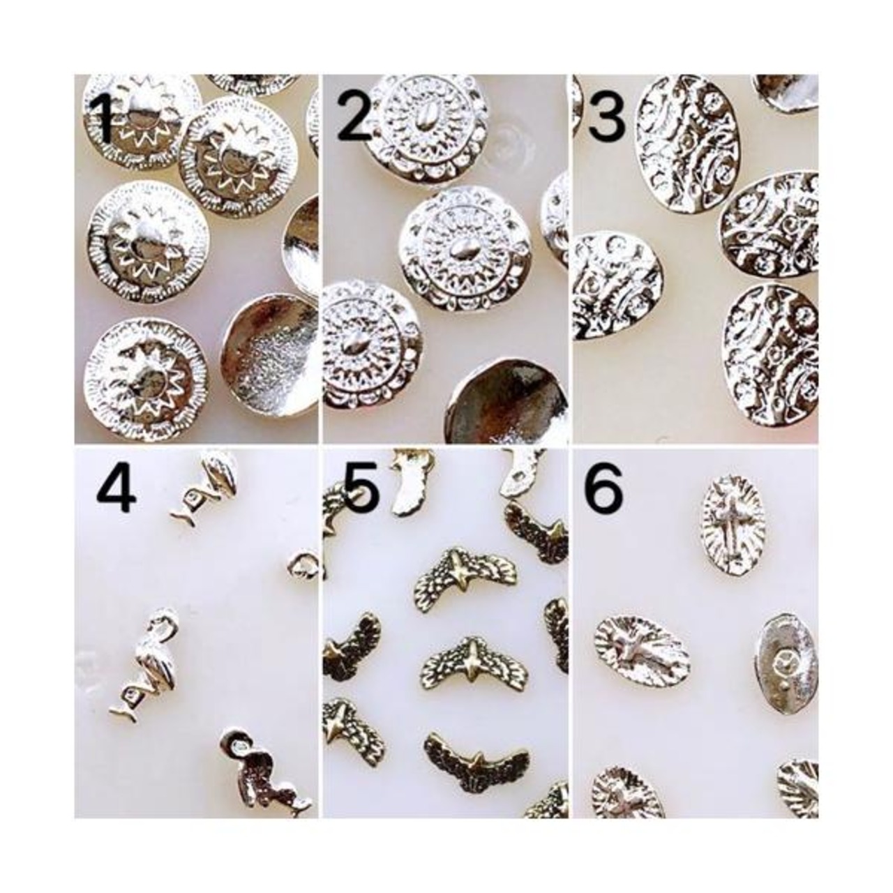 【2個】ネイルパーツ(C)